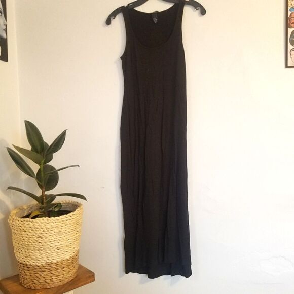 H&M Basic Black Tank Dress - Picture 2 of 5